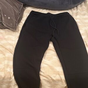 American Eagle Outfitters Black Drawstring Joggers